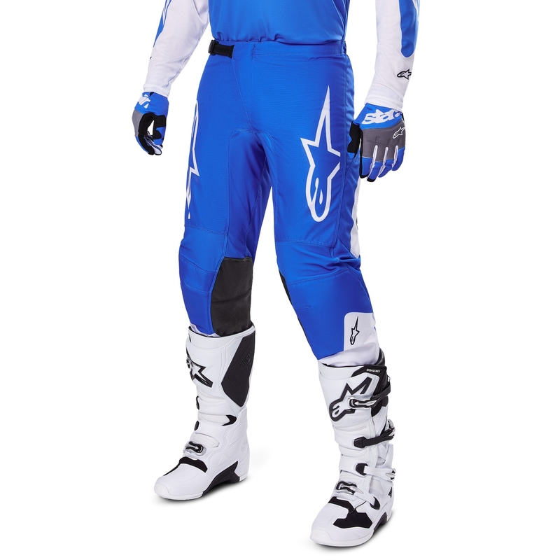 Alpinestars Fluid Haul motokros hlače modro-bele