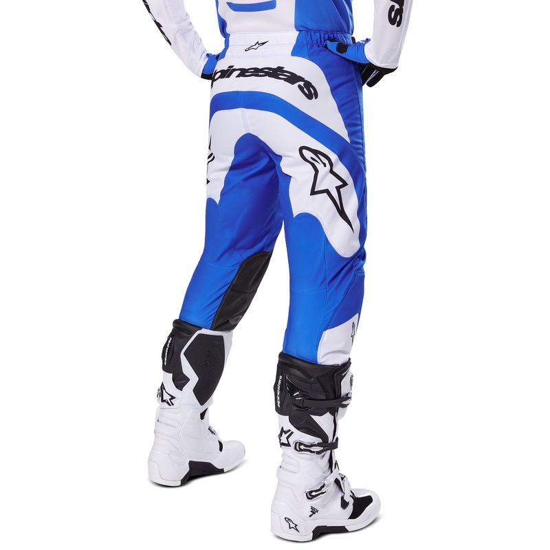 Alpinestars Fluid Haul motokros hlače modro-bele