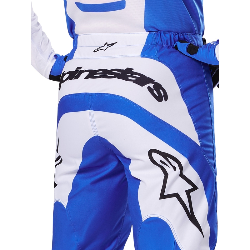 Alpinestars Fluid Haul motokros hlače modro-bele