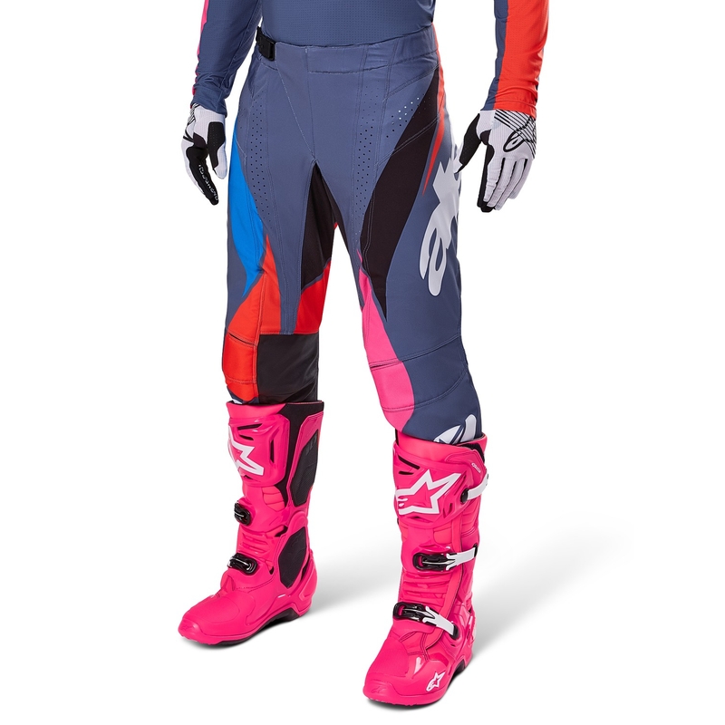 Alpinestars Techstar Dreem motokros hlače sive-večbarvne