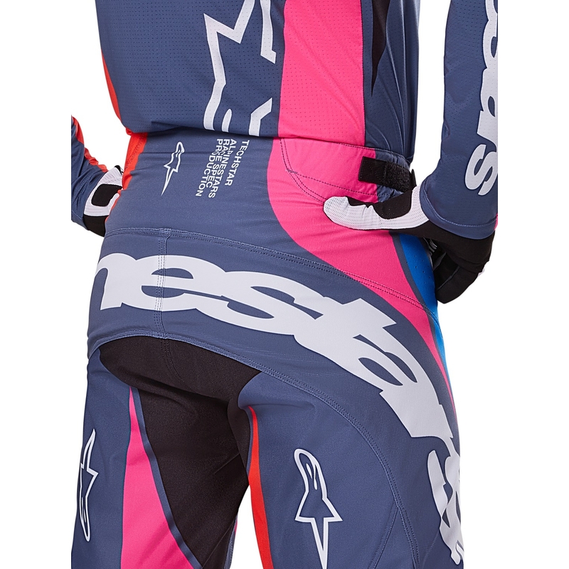 Alpinestars Techstar Dreem motokros hlače sive-večbarvne