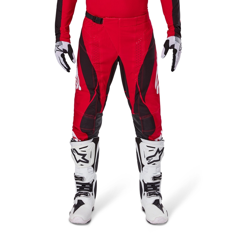 Alpinestars Techstar Dreem motokros hlače rdeče-črne