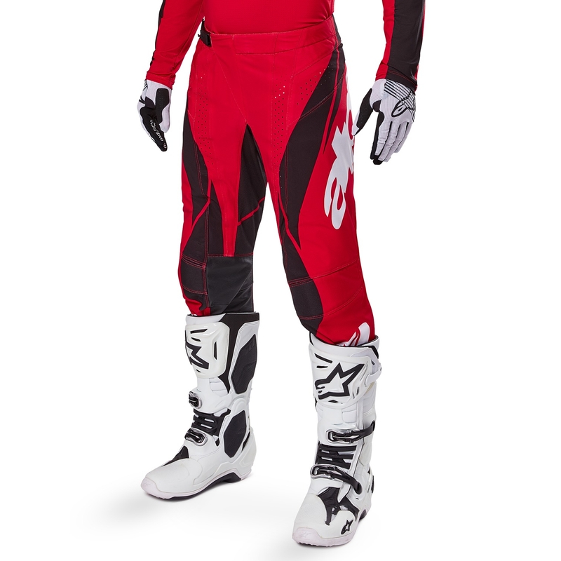 Alpinestars Techstar Dreem motokros hlače rdeče-črne