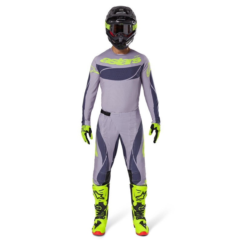 Alpinestars Techstar Dreem motokros hlače Grey-Dark Grey
