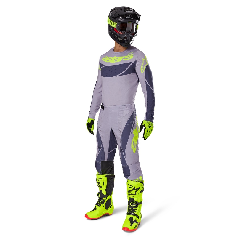 Alpinestars Techstar Dreem motokros hlače Grey-Dark Grey