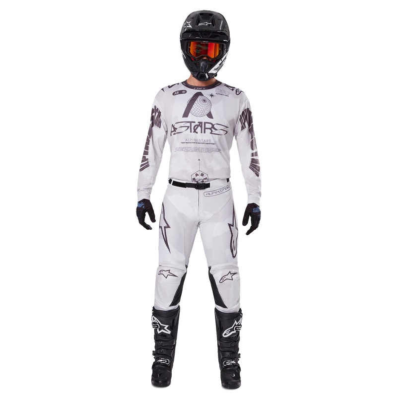 Motokros hlače Alpinestars Racer Hollow svetlo kamuflažno rjave