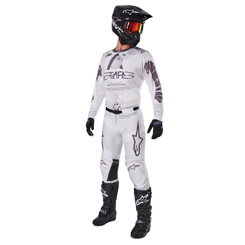 Motokros hlače Alpinestars Racer Hollow svetlo kamuflažno rjave