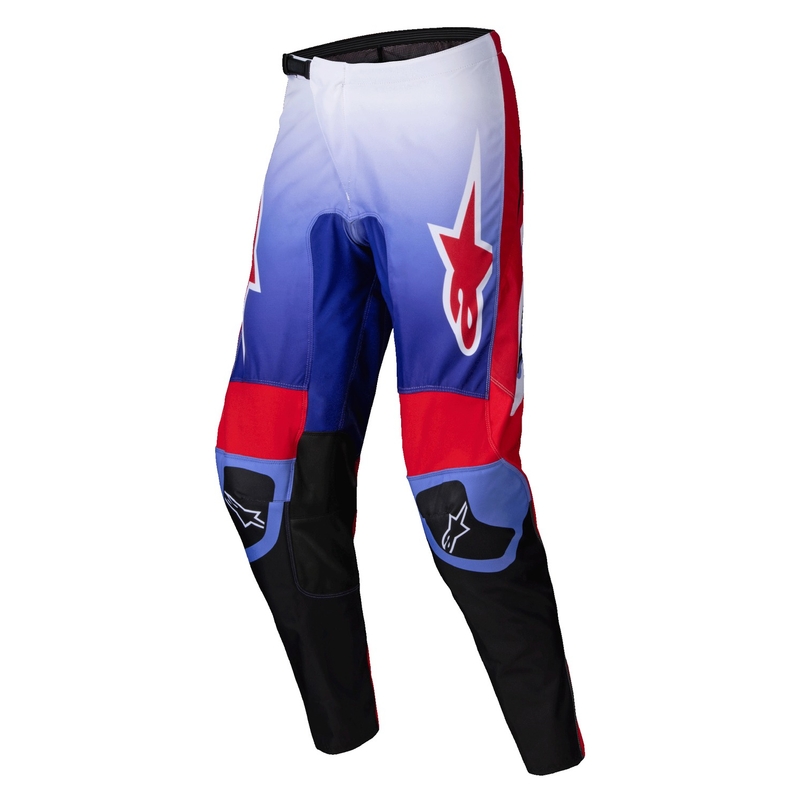 Motokros hlače Alpinestars Fluid Wurx vijolično-rdeče