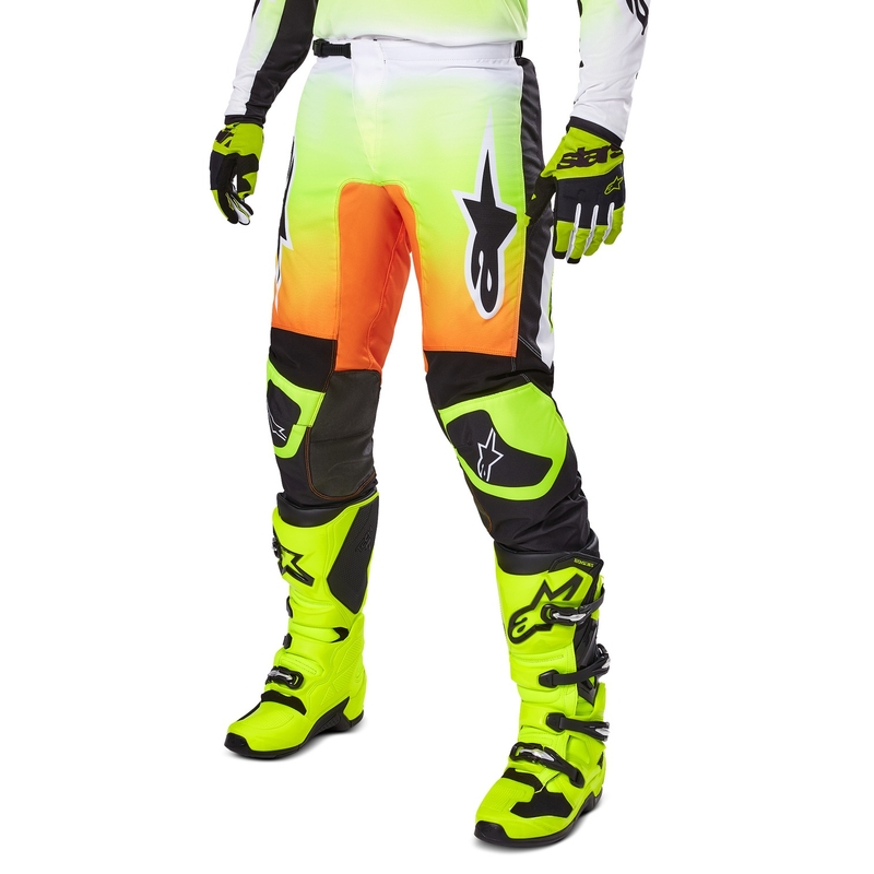 Motokros hlače Alpinestars Fluid Wurx rumeno-črne