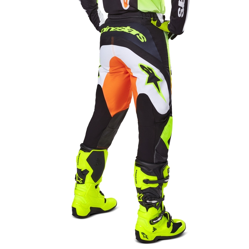 Motokros hlače Alpinestars Fluid Wurx rumeno-črne