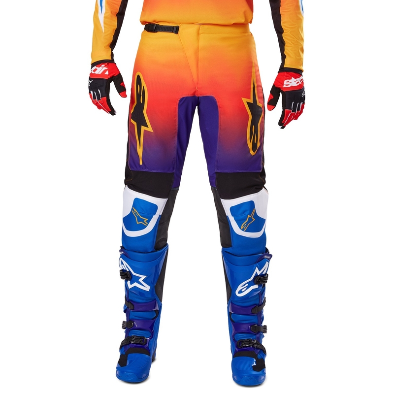 Večbarvne motokros hlače Alpinestars Fluid Wurx