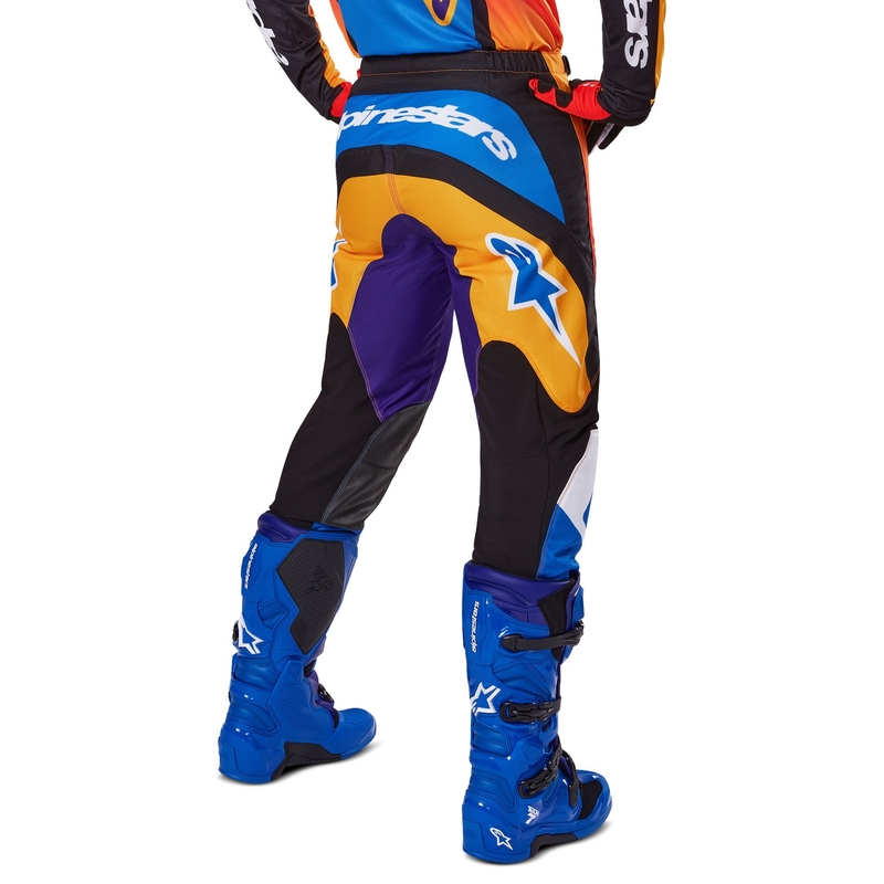 Večbarvne motokros hlače Alpinestars Fluid Wurx