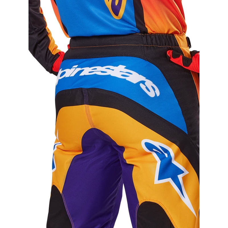 Večbarvne motokros hlače Alpinestars Fluid Wurx