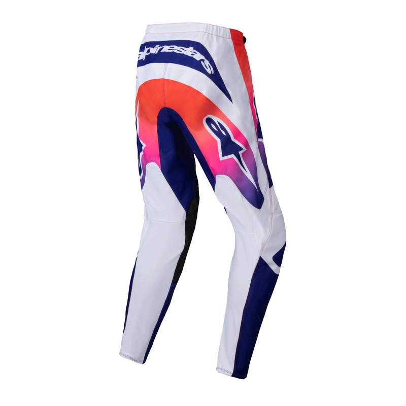 Alpinestars Stella Fluid Wurx ženske motokros hlače večbarvne-bele