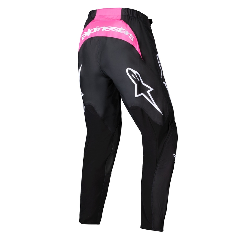 Alpinestars Ženske motokros hlače Stella Fluid Haul Črno-Fluo Pink