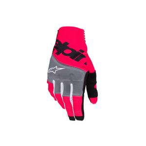 Rokavice za motokros Alpinestars Techstar 2025 Black-Fluo Pink