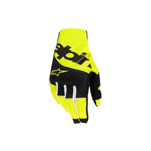 Alpinestars Techstar 2025 Black-Fluo rumene rokavice za motokros