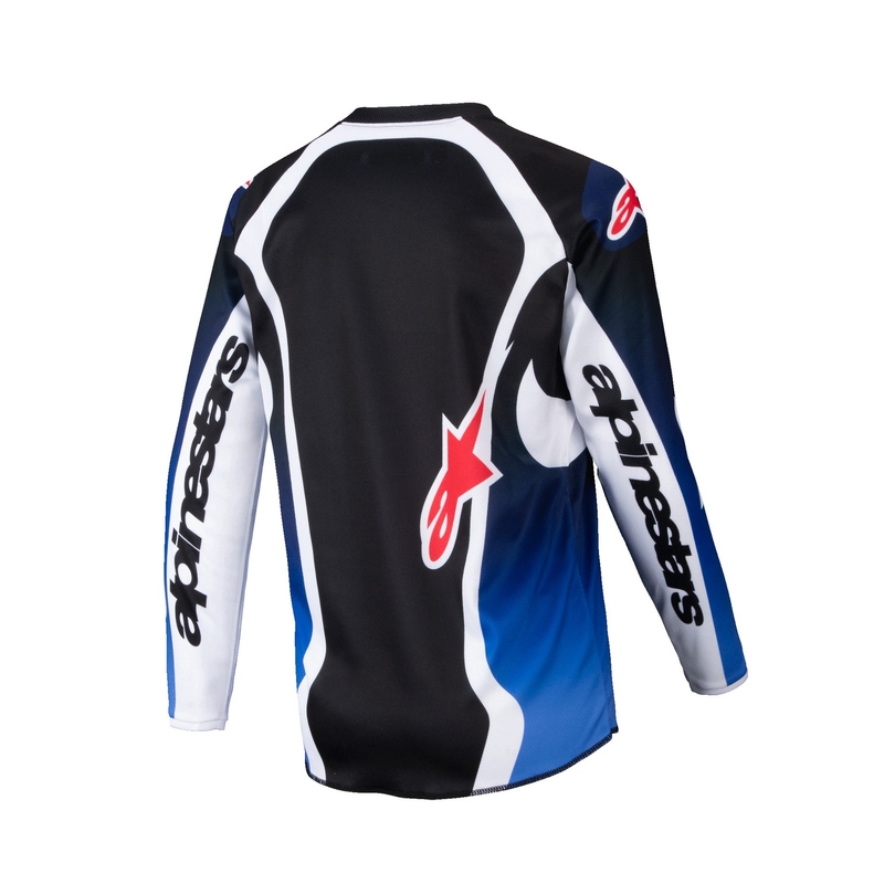 Otroški motokros dres Alpinestars Racer Wurx modro-črn