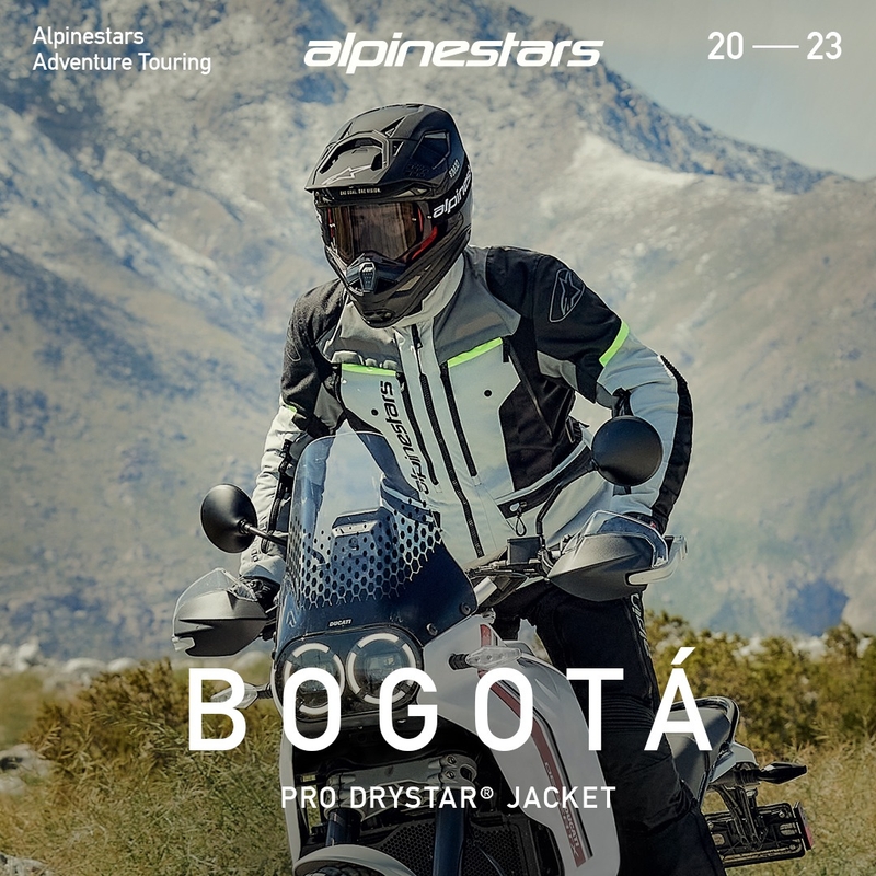 Moto jakna Alpinestars Bogota PRO Drystar sivo-črna-fluo rumena