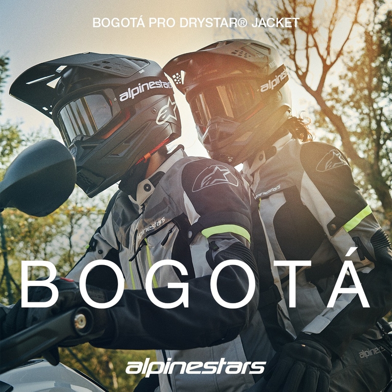 Ženska motoristična jakna Alpinestars Stella Bogota PRO Drystar črne barve