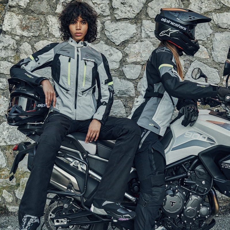 Ženska motoristična jakna Alpinestars Stella Bogota PRO Drystar črne barve