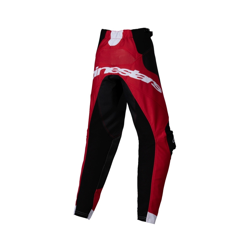 Otroške motokros hlače Alpinestars Racer Veil Kids črno-rdeče
