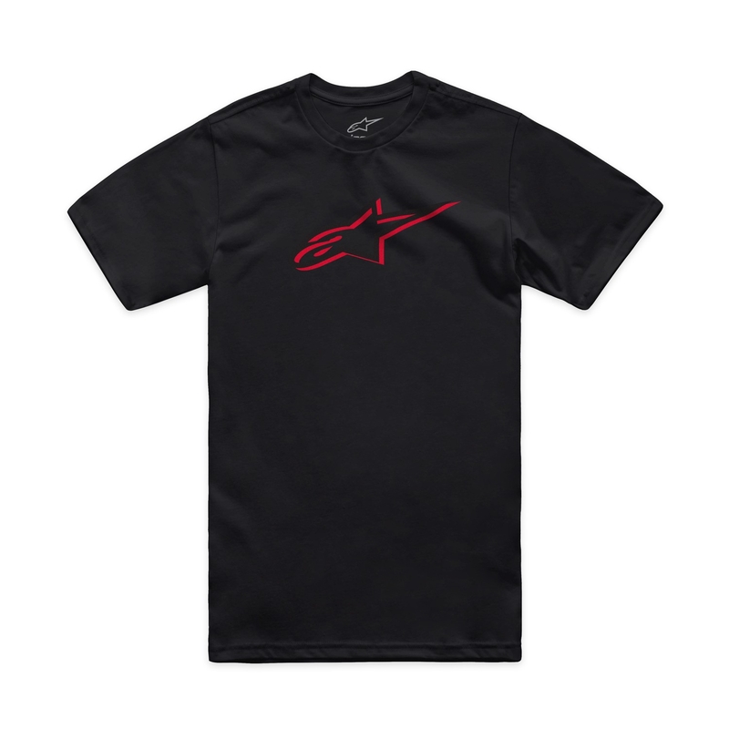 Črno-rdeča majica Alpinestars Ageless Shadow CSF