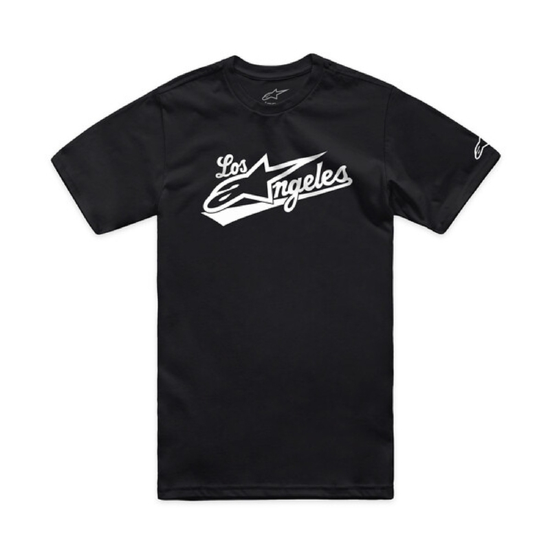 Črna majica Alpinestars Los Angeles CSF