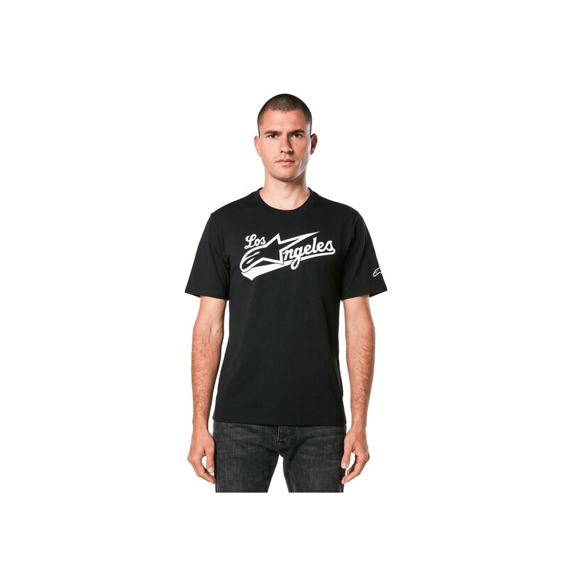 Črna majica Alpinestars Los Angeles CSF