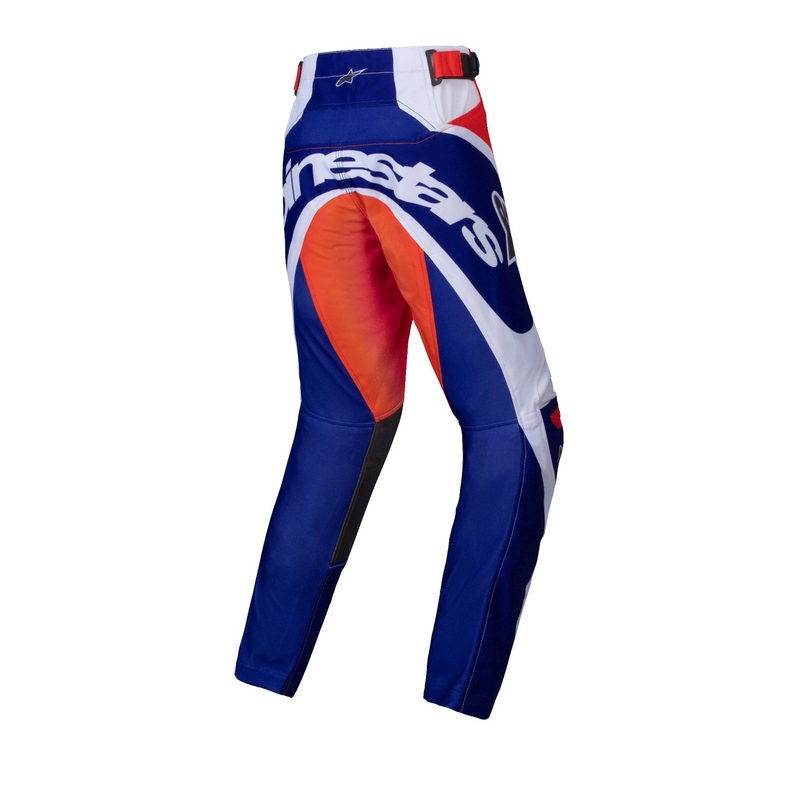 Otroške motokros hlače Alpinestars Racer Wurx večbarvno-bele