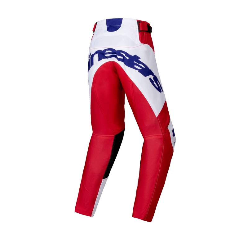 Otroške motokros hlače Alpinestars Racer Veil rdeče-bele