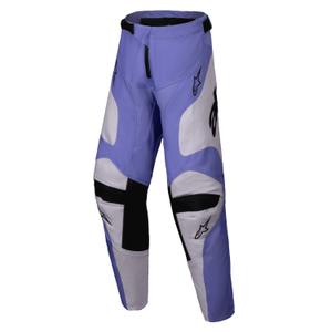 Otroške motokros hlače Alpinestars Racer Veil vijolično-črne