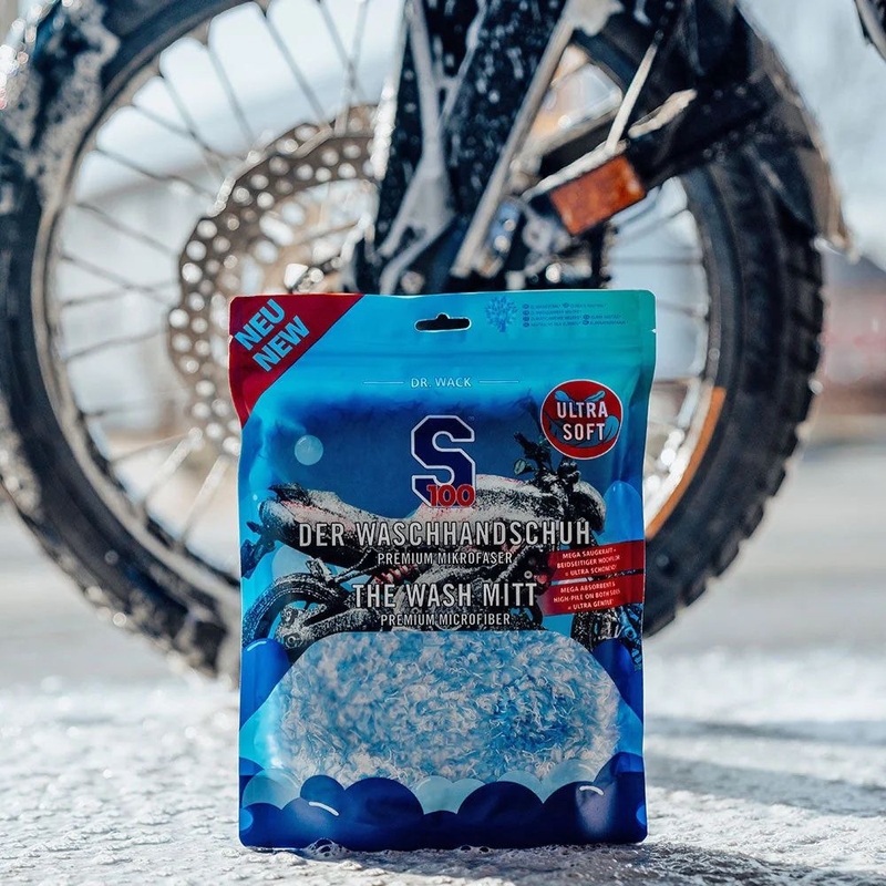 Pralne rokavice iz mikrovlaken S100 Wash mitt