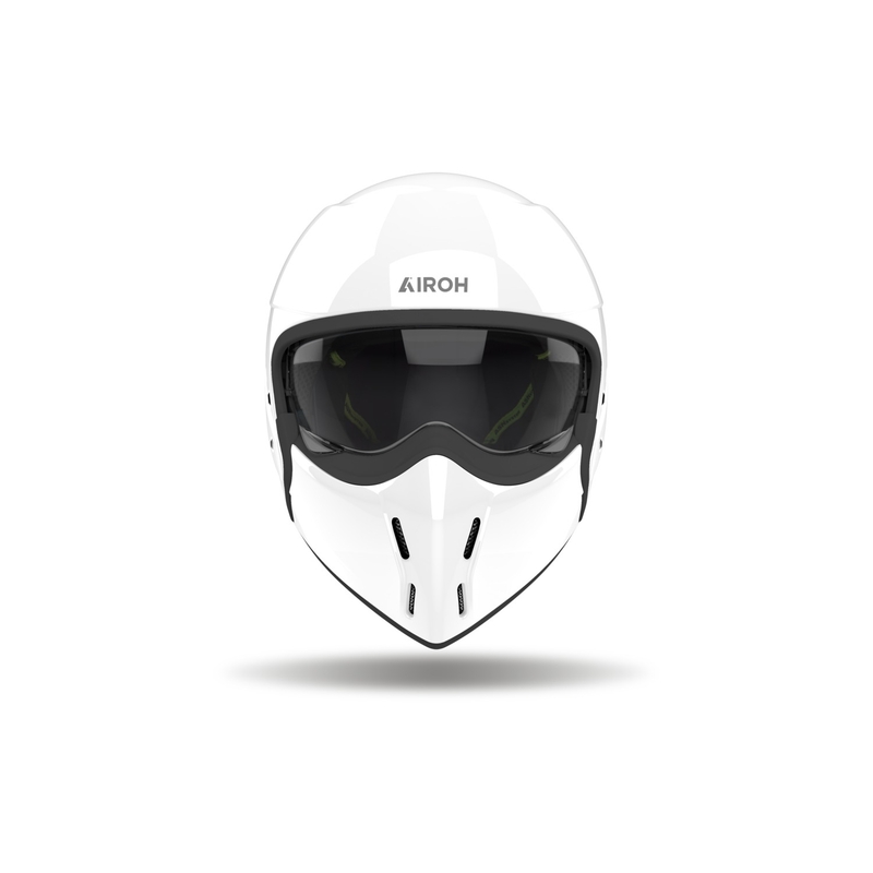 Modularna motoristična čelada Airoh J110 Barva sijajno bela