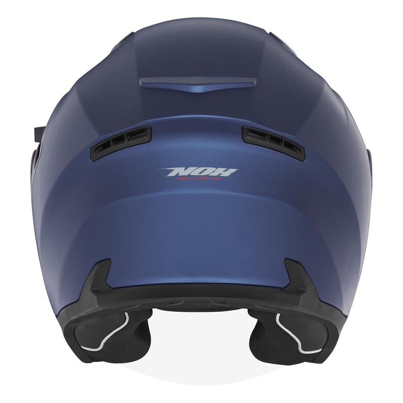 Odprta čelada NOX N130 mat modra