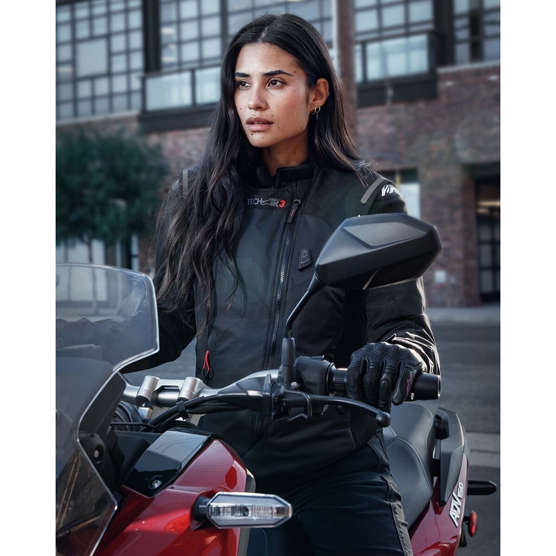 Ženski airbag telovnik Alpinestars Stella TECH-AIR®3 sistem črno-temno siv