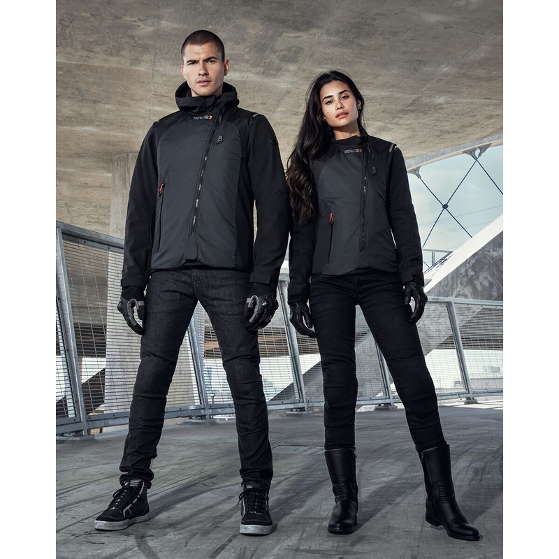 Ženski airbag telovnik Alpinestars Stella TECH-AIR®3 sistem črno-temno siv