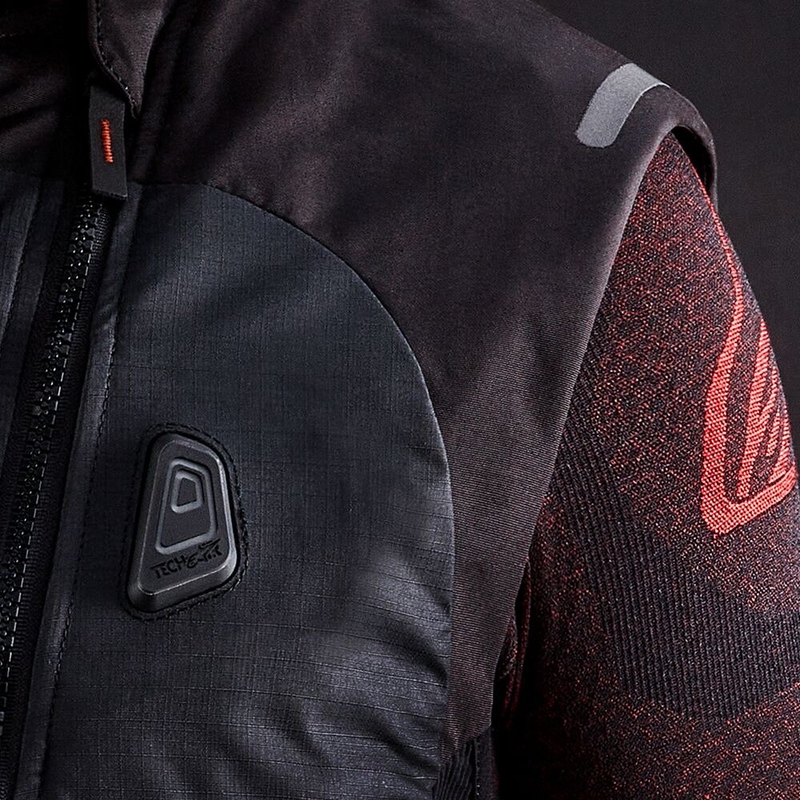 Ženski airbag telovnik Alpinestars Stella TECH-AIR®3 sistem črno-temno siv