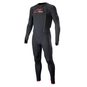 Zunanji sloj telovnika z zračnimi blazinami Alpinestars TECH-AIR®10 črno-rdeč-siv
