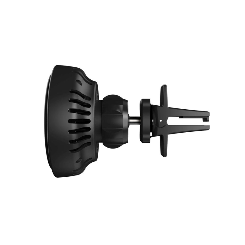 Nosilec z brezžičnim polnjenjem in aktivnim hlajenjem FIXED MagCool z nastavkom MagSafe črn 15W