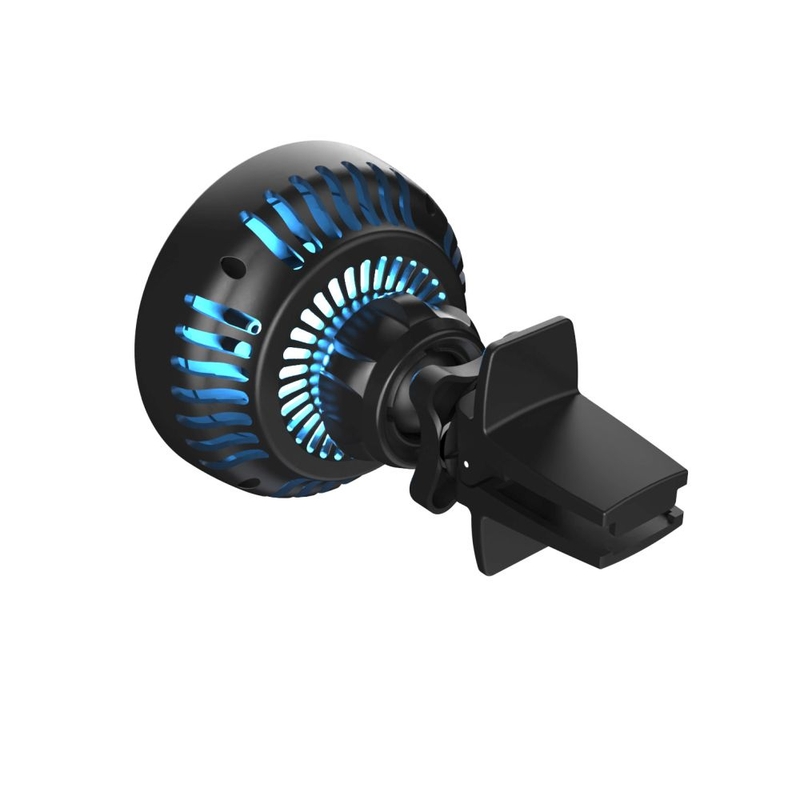 Nosilec z brezžičnim polnjenjem in aktivnim hlajenjem FIXED MagCool z nastavkom MagSafe črn 15W