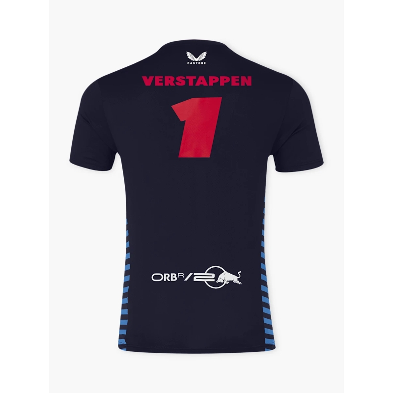 Majica Red Bull Racing F1 Max Verstappen temno modra