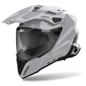 Enduro čelada Airoh Commander 2 Color 2024 sijajna siva