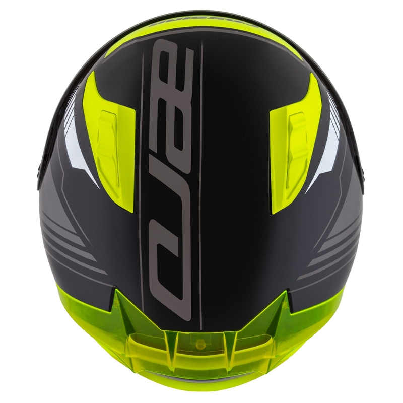 Cassida Aero Drome integralna motoristična čelada črno-fluo rumeno-belo-siva