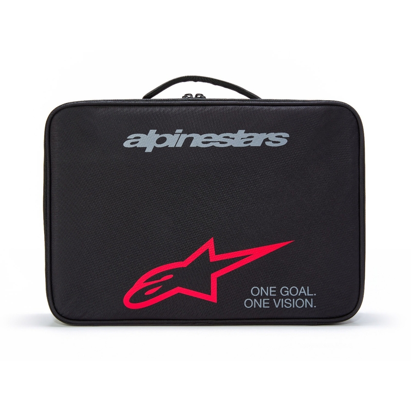 Etui za očala Alpinestars Supertech Vision črno-rdeč
