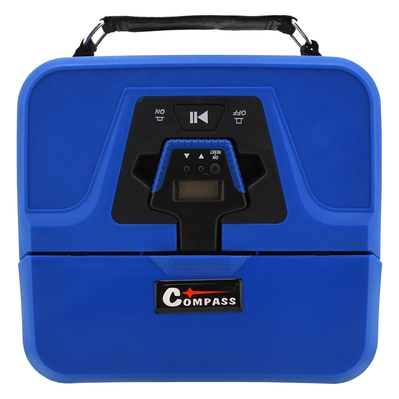 Kompresor 12V BOX digitalni 3v1