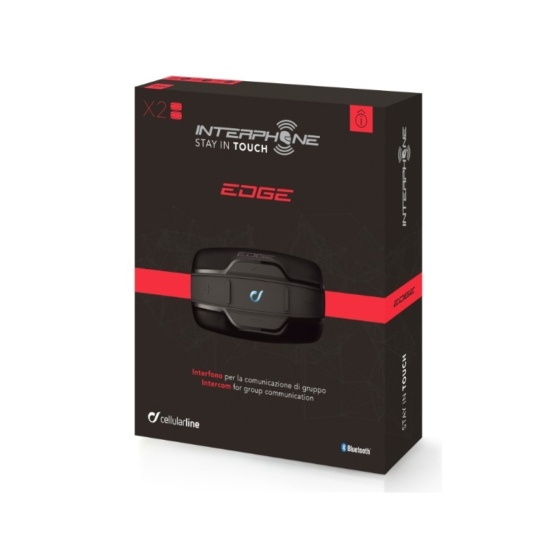 Bluetooth prostoročno telefoniranje CellularLine Interphone EDGE - dvojno pakiranje