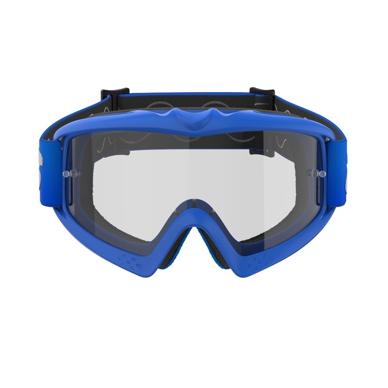 Alpinestars Vision Youth Blaze modra motokros očala s prozornimi stekli