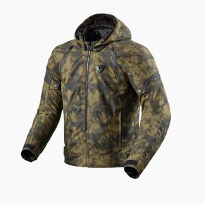 Motoristična jakna Revit Flare 3 H2O camo temno zelena