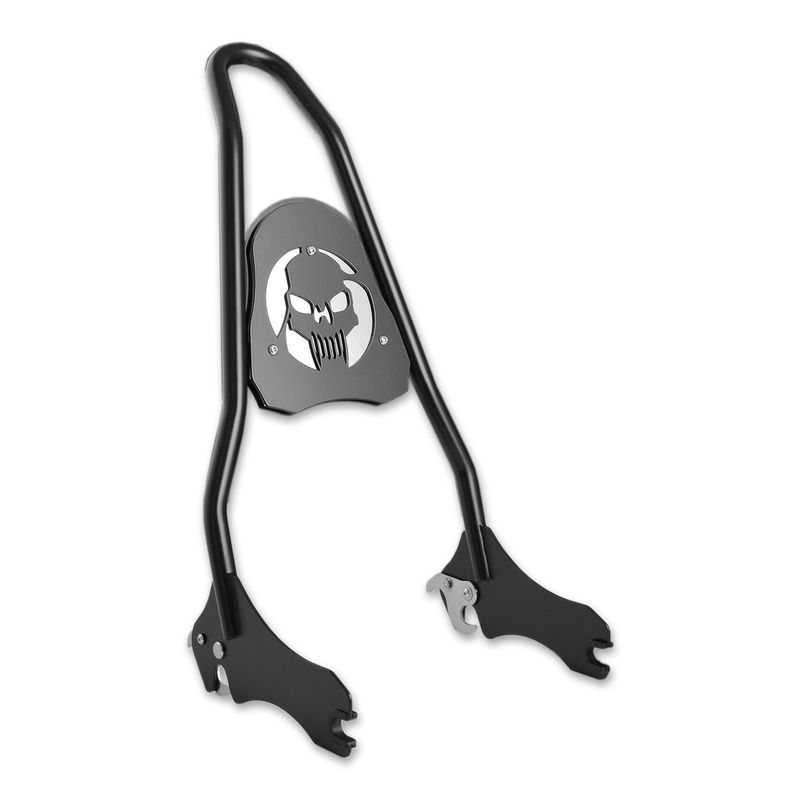 Naslonjalo za sopotnika - Harley Sport Glide in Low Rider od 2018 brez blazine črno mat